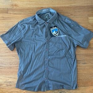 Kuhl Charcoal Button Down Shirt